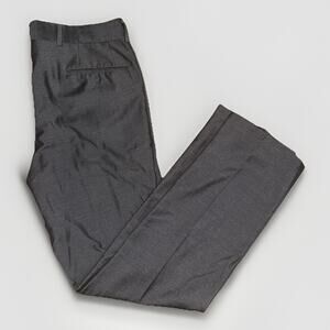 John Varvatos USA Men’s Dress Pants Gray Flat Front Size 34x30